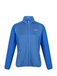 Regatta Womens/Ladies Highton II Two Tone Full Zip Fleece Jacket - Lapis Blue - Lapis Blue