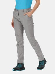 Regatta Womens/Ladies Highton Walking Pants - Seal Gray