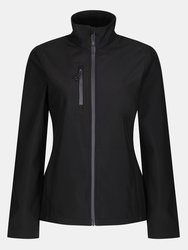 Regatta Womens/Ladies Honestly Made Softshell Jacket (Black) - Black