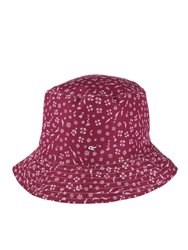 Regatta Womens/Ladies Jaliyah Ditsy Print Showerproof Bucket Hat (Fuchsia) - Fuchsia
