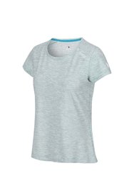 Regatta Womens/Ladies Limonite V T-Shirt (Turquoise)