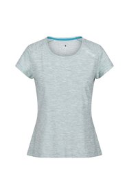Regatta Womens/Ladies Limonite V T-Shirt (Turquoise) - Turquoise
