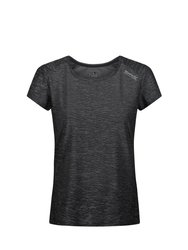 Regatta Womens/Ladies Limonite V T-Shirt - Black