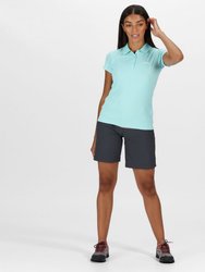Regatta Womens/Ladies Maverick V Polo Shirt (Cool Aqua)