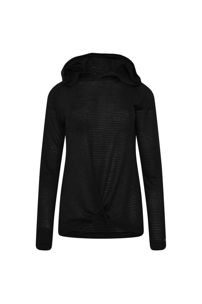 Regatta Womens/Ladies See Results Lightweight Hoodie - Black