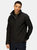 Reid Mens Softshell Wind Resistant Water Repellent Jacket - Black - Black