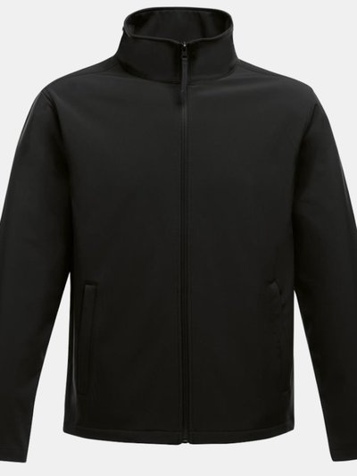 Regatta Standout Mens Ablaze Printable Soft Shell Jacket - Black/Black product