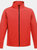 Standout Mens Ablaze Printable Soft Shell Jacket - Classic Red/Black