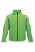 Standout Mens Ablaze Printable Soft Shell Jacket - Extreme Green/Black - Extreme Green/Black