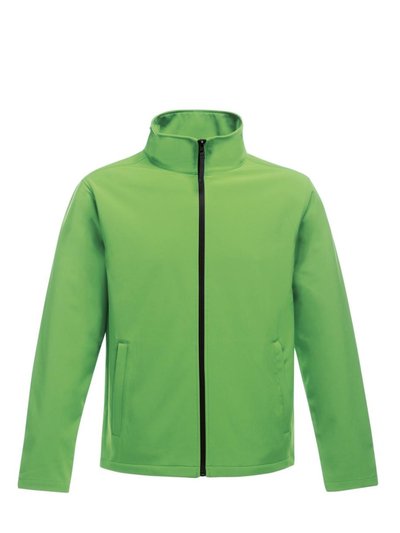 Regatta Standout Mens Ablaze Printable Soft Shell Jacket - Extreme Green/Black product