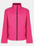 Standout Mens Ablaze Printable Soft Shell Jacket - Hot Pink/Black - Hot Pink/Black