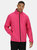 Standout Mens Ablaze Printable Soft Shell Jacket - Hot Pink/Black