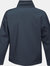 Standout Mens Ablaze Printable Soft Shell Jacket - Navy/French Blue