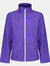 Standout Mens Ablaze Printable Soft Shell Jacket - Purple/Black - Purple/Black