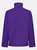 Standout Mens Ablaze Printable Soft Shell Jacket - Vibrant Purple/Black