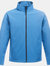 Standout Mens Ablaze Printable Softshell Jacket - French Blue/Navy