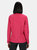 Standout Womens/Ladies Ablaze Printable Soft Shell Jacket - Hot Pink/Black