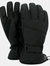 Unisex Adult Hand In Waterproof Ski Gloves - Black