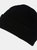 Unisex Fully Ribbed Winter Watch Cap / Hat - Black