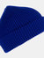 Unisex Fully Ribbed Winter Watch Cap/Hat - Classic Royal