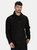 Unisex Sigma Symmetry Heavyweight Fleece Zip Up Jacket - Black