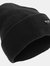 Unisex Thinsulate Lined Winter Hat - Black - Black