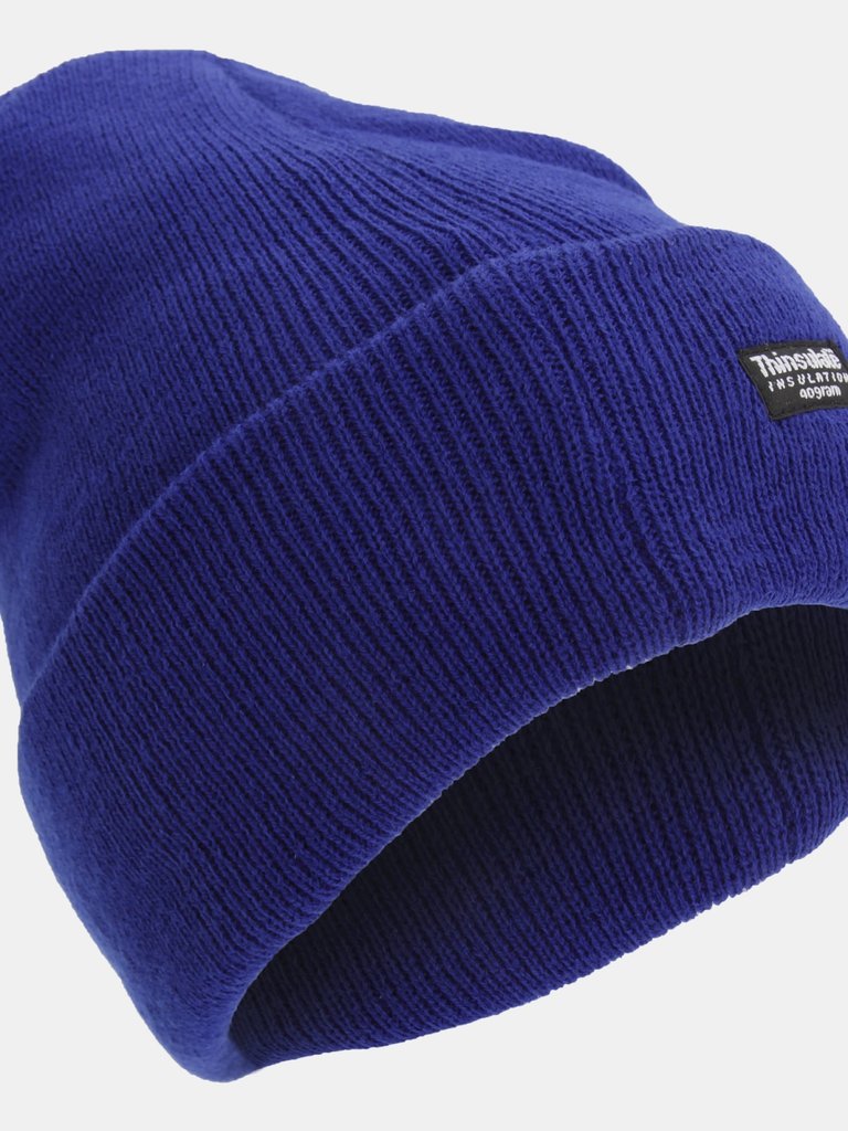 Unisex Thinsulate Lined Winter Hat - Classic Royal - Classic Royal