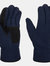 Unisex Thinsulate Thermal Fleece Winter Gloves  - Navy - Navy