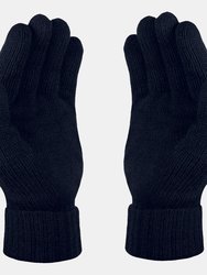 Unisex Thinsulate Thermal Winter Gloves - Navy