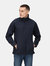 Uproar Mens Softshell Wind Resistant Fleece Jacket - Navy