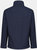 Uproar Mens Softshell Wind Resistant Fleece Jacket - Navy