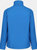 Uproar Mens Softshell Wind Resistant Fleece Jacket - Oxford Blue