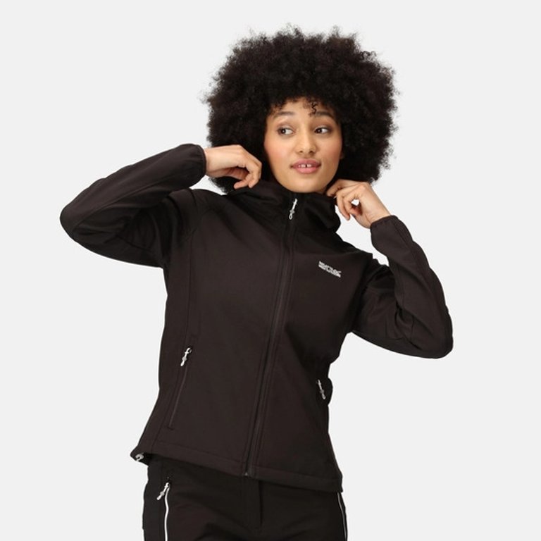 Womens Ared III Soft Shell Jacket - Black