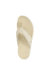 Womens Belle Flip Flops - Nutmeg/White