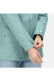 Womens Bergonia II Hooded Waterproof Jacket - Ivy Moss