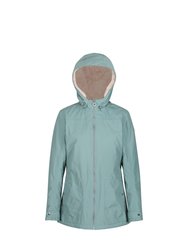 Womens Bergonia II Hooded Waterproof Jacket - Ivy Moss