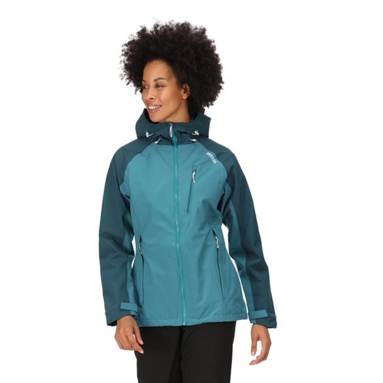 Womens Birchdale Waterproof Shell Jacket - Dragonfly Ink/Reflective