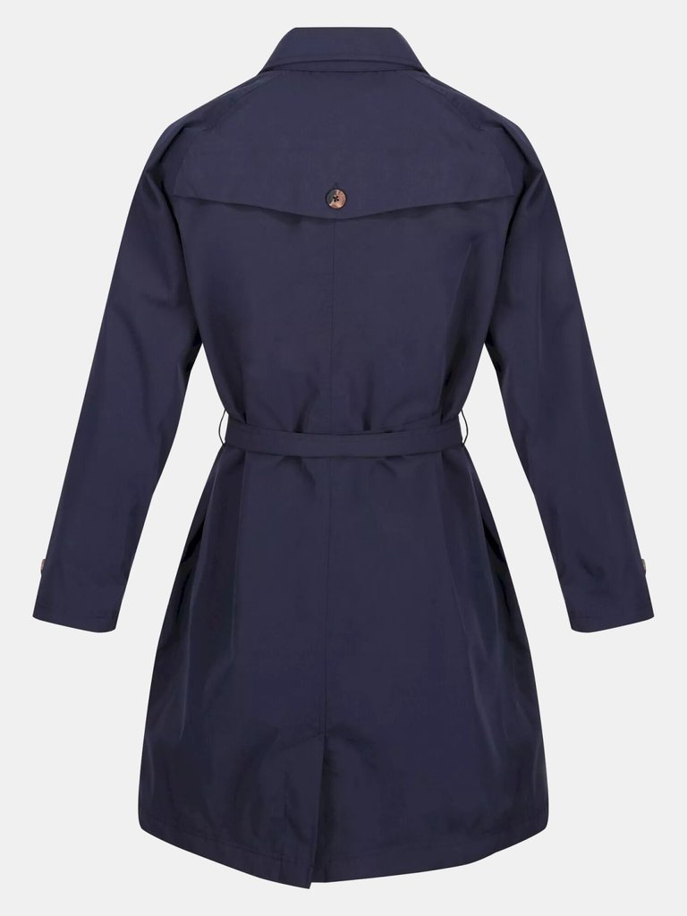 Womens Giovanna Fletcher Collection Madalyn Trench Coat - Navy
