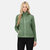 Womens Kizmitt Marl Full Zip Fleece Jacket - Basil Green