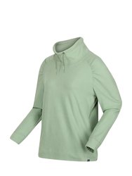 Womens/Ladies Abbilissa Slouch Sweater - Basil Green