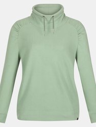 Womens/Ladies Abbilissa Slouch Sweater - Basil Green - Basil Green