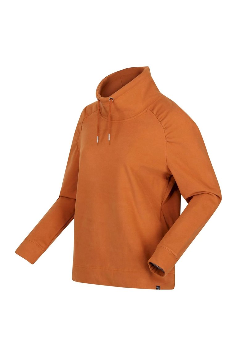 Womens/Ladies Abbilissa Slouch Sweatshirts - Copper Almond