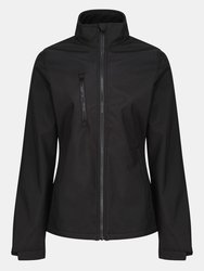 Womens/Ladies Ablaze 3 Layer Membrane Soft Shell Jacket - Black