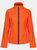 Womens/Ladies Ablaze Printable Soft Shell Jacket - Magma Orange/Black - Magma Orange/Black