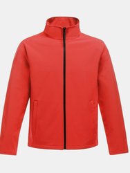 Womens/Ladies Ablaze Printable Softshell Jacket - Classic Red