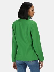 Womens/Ladies Ablaze Printable Softshell Jacket - Extreme Green