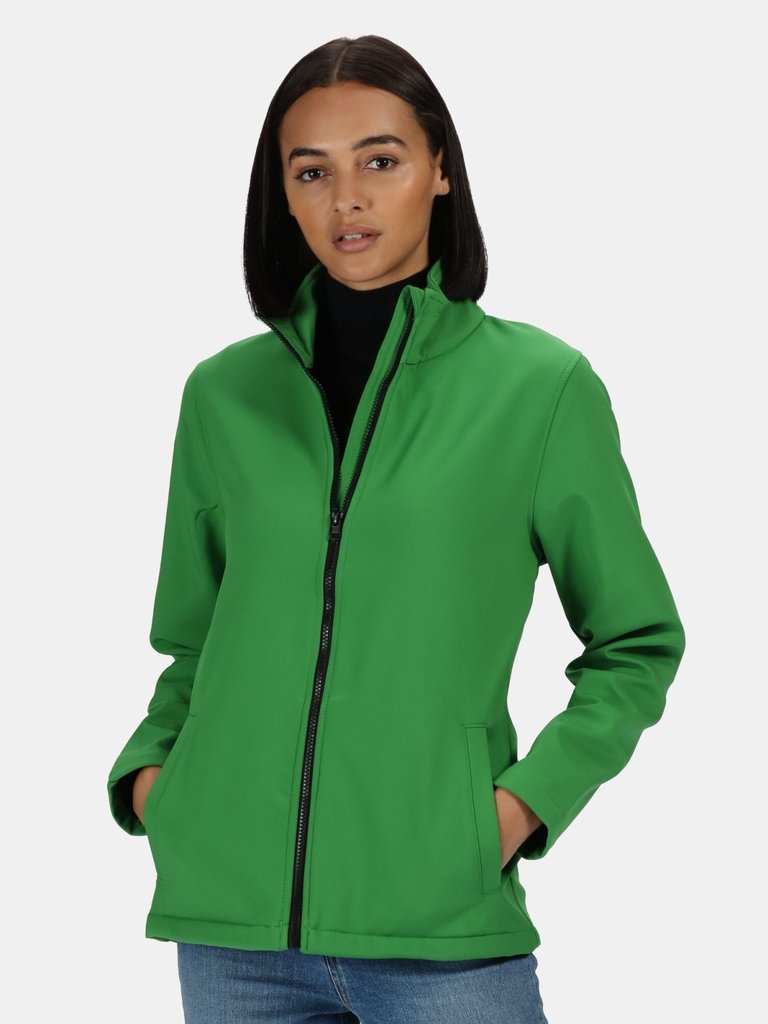 Womens/Ladies Ablaze Printable Softshell Jacket - Extreme Green - Extreme Green