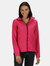 Womens/Ladies Ablaze Printable Softshell Jacket - Hot Pink - Hot Pink Black