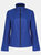 Womens/Ladies Ablaze Printable Softshell Jacket - Royal Blue/Black