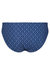 Womens/Ladies Aceana Bikini Bottoms - Navy Tile